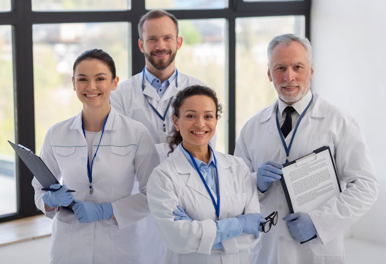 Vitrina Médica Digital de Alto Alcance